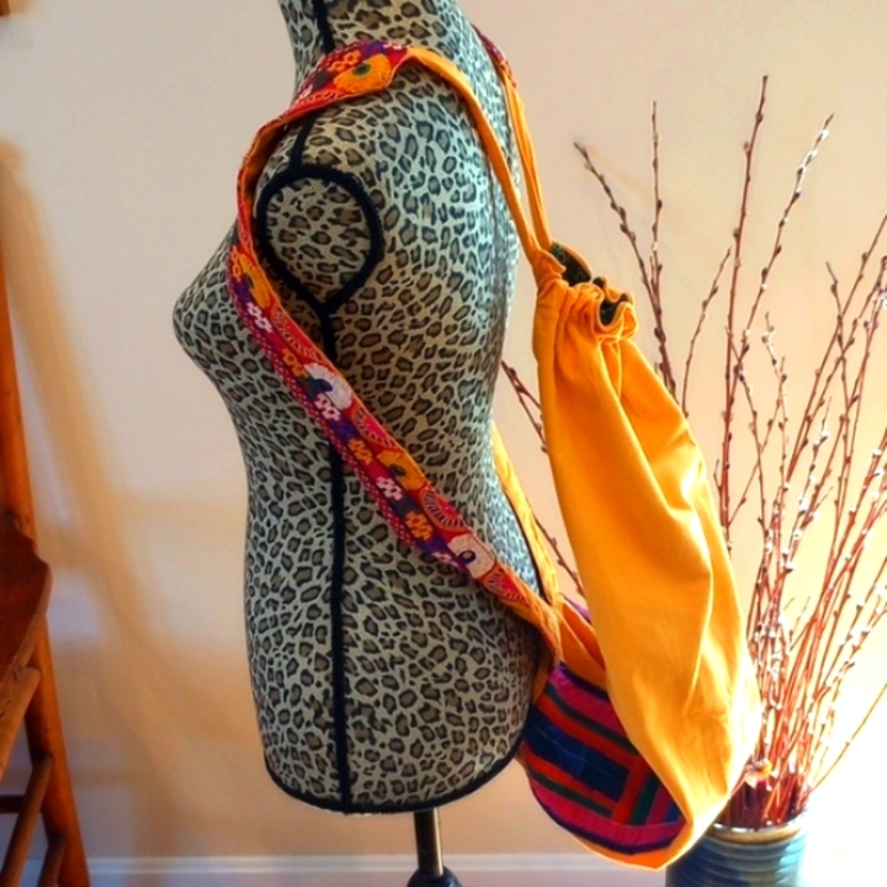 JUST REDUCED!Boho Backpack Color:Sunflower Yellow